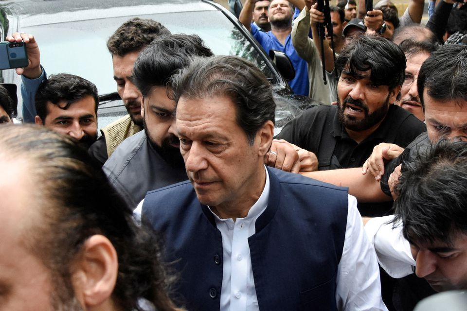 File photo of former Pakistan PM Imran Khan 