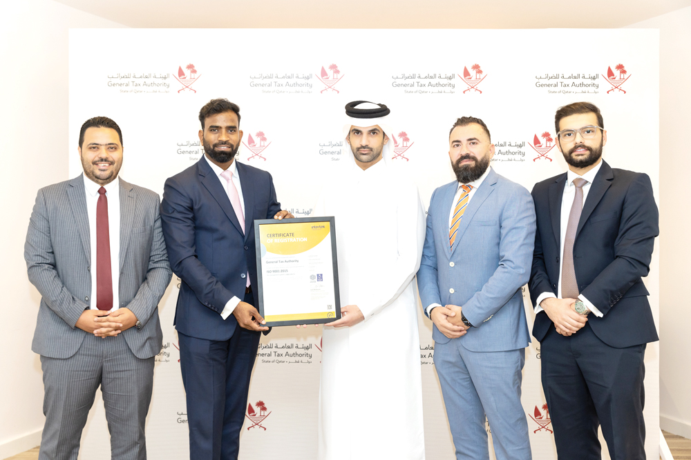 General Tax Authority earns ISO global quality certificate