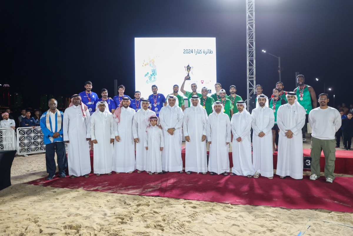 Al Kharsaah win title of Katara Ramadan Beach Volleyball Championship