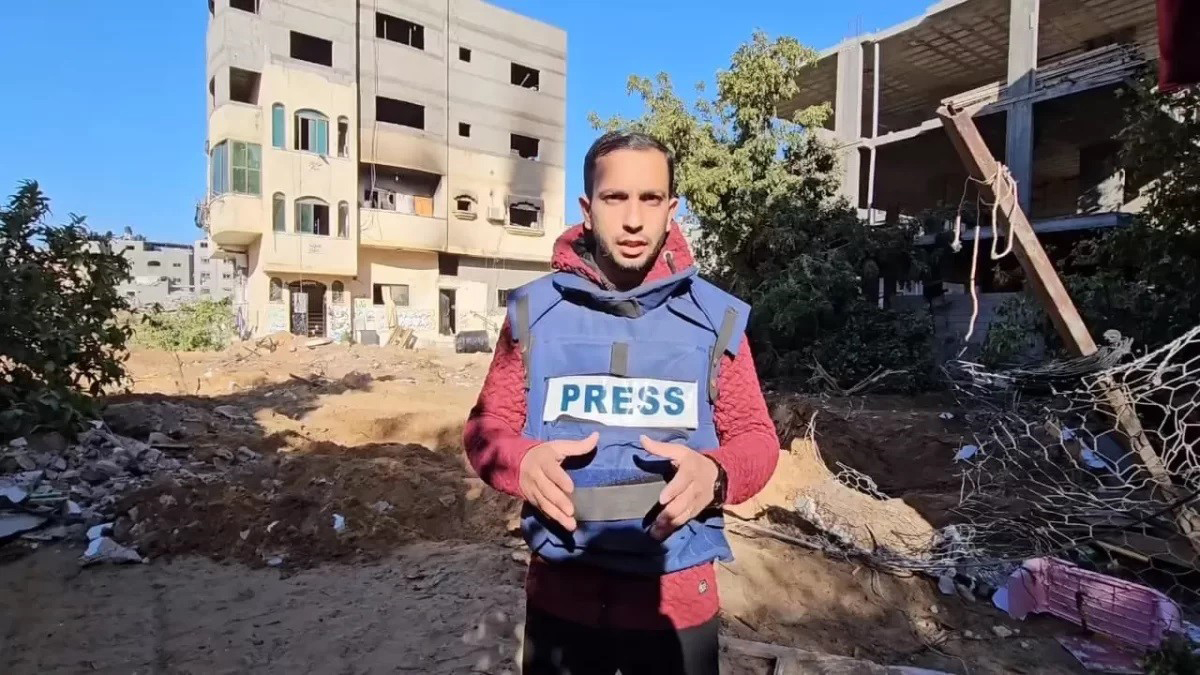 Al Jazeera journalist Anas Al Sharif.
