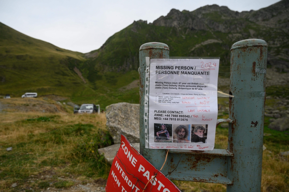 Search called off for Briton missing in Pyrenees