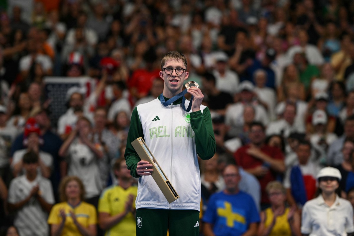 Irish Olympian Wiffen hospitalized after Seine swim