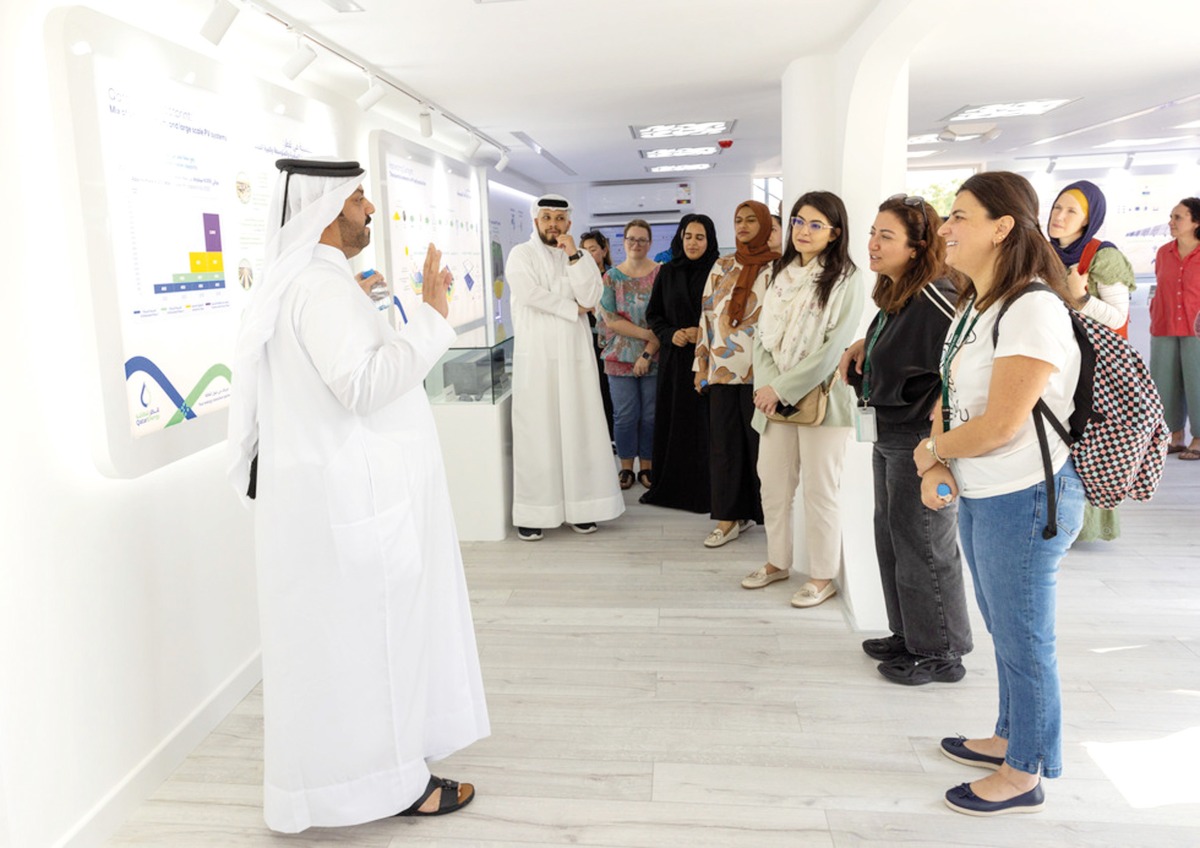 Participants during the event at Green island recycling facility.