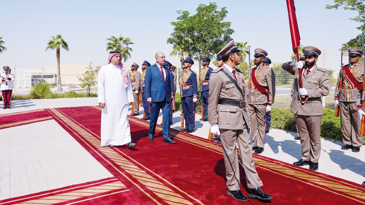 Deputy Prime Minister, Iraqi Defense Minister discuss strengthening bilateral cooperation