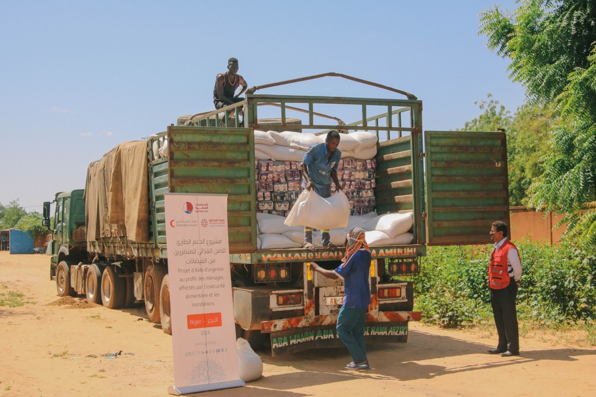 QFFD-QRCS to implement emergency food support project for flood victims in Niger