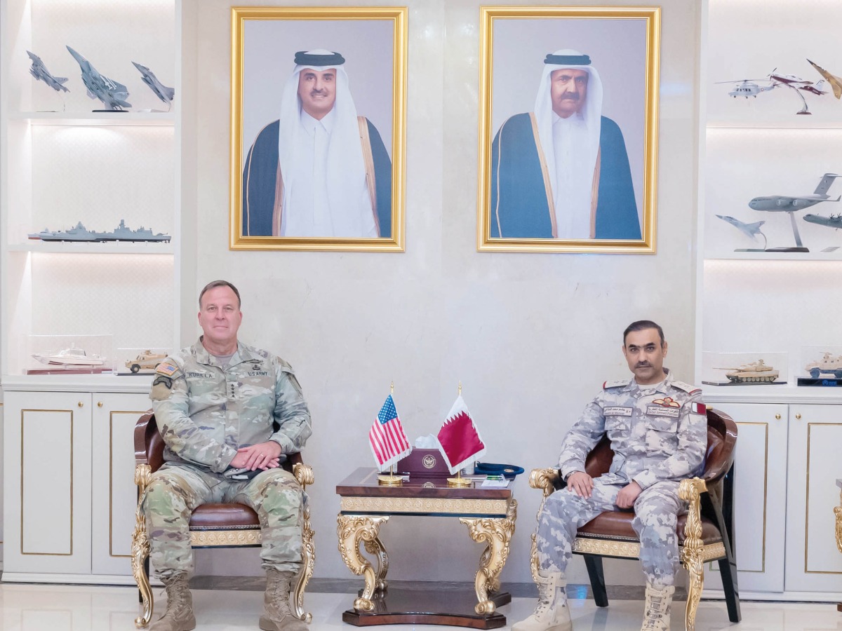 Chief of Staff meets US CENTCOM Commander