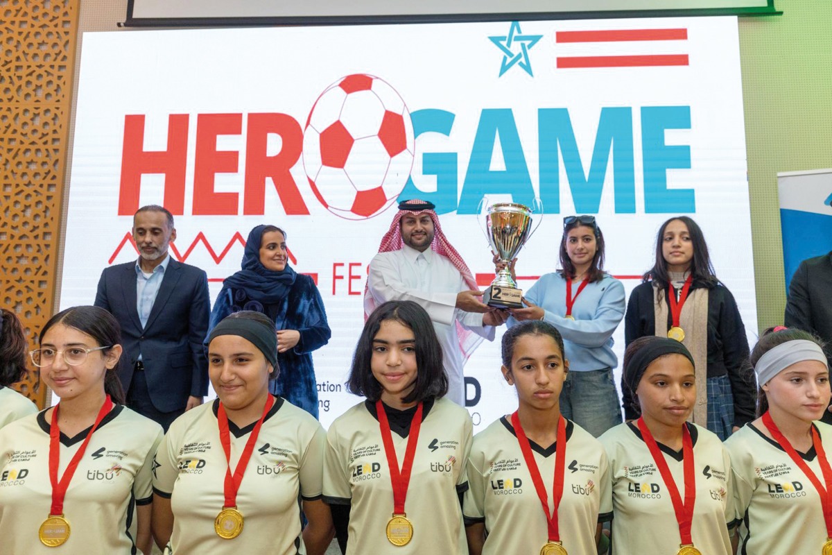 Over two days, the festival engaged more than 170 young female players and 40 coaches in sports and educational activities.