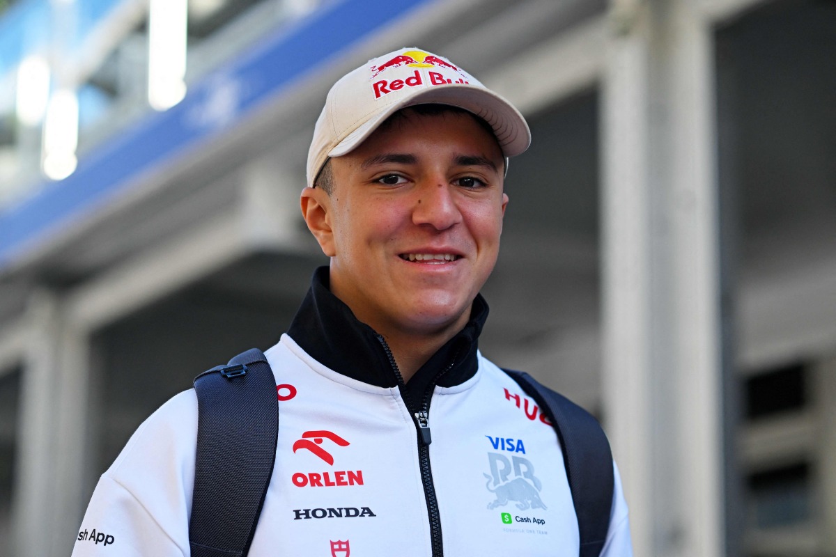 Isack Hadjar of France and reserve driver for RB walks in the Paddock prior to the F1 Grand Prix of United States at Circuit of The Americas on October 20, 2024 in Austin, Texas. Photo by Rudy CAREZZEVOLI / GETTY IMAGES NORTH AMERICA / AFP