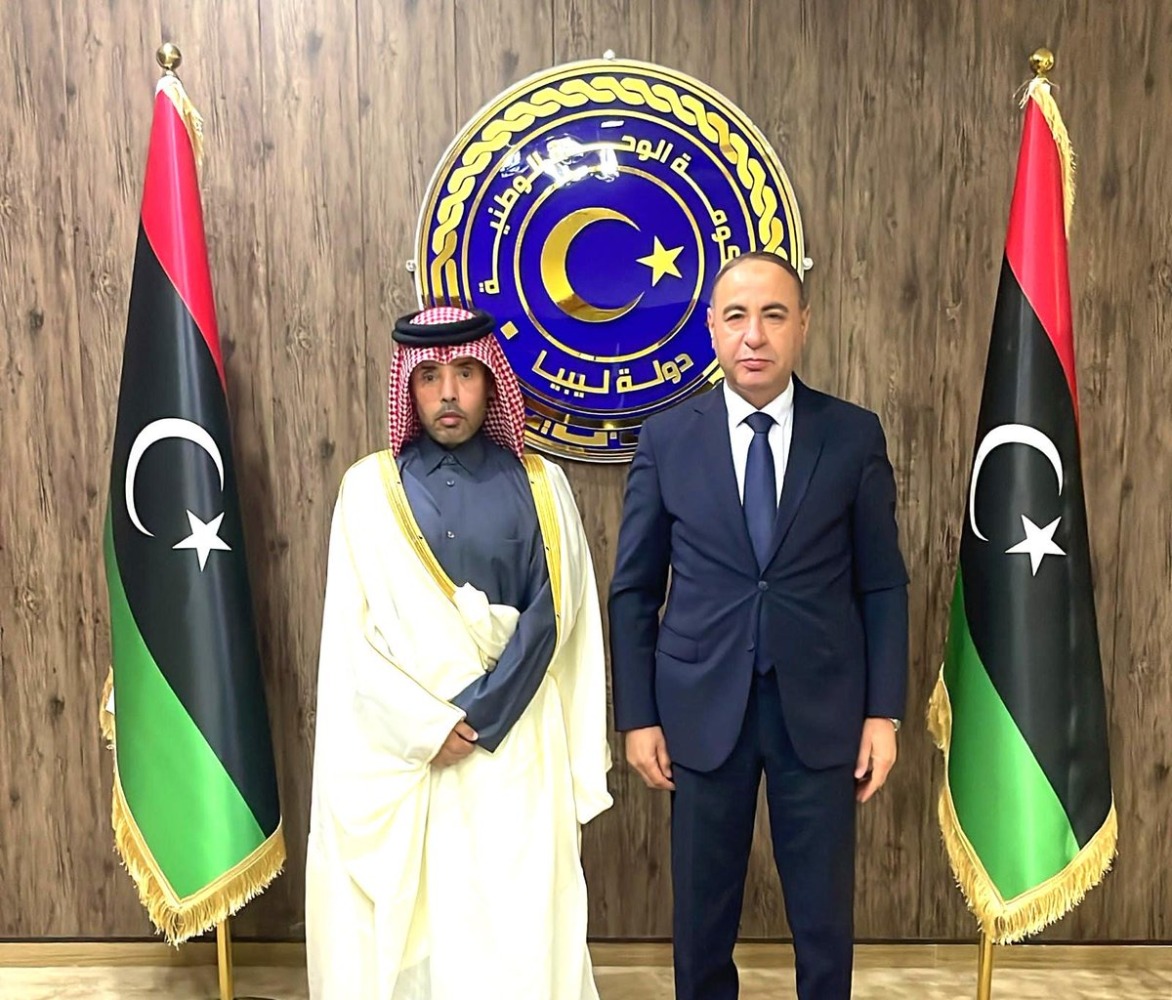 Libya's Acting Foreign Minister meets Qatar's Ambassador