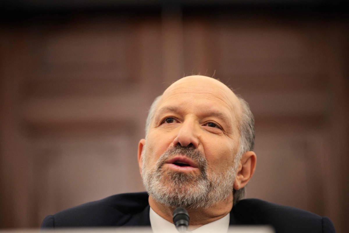 Howard Lutnick, U.S. President Donald Trump's nominee for Commerce Secretary, speaks during his Senate Committee on Commerce, Science, and Transportation confirmation hearing in the Russell Senate Office Building on January 29, 2025 in Washington, DC. (Photo by Kayla Bartkowski / GETTY IMAGES NORTH AMERICA / Getty Images via AFP)
