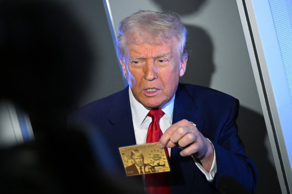 US President Donald Trump unveiled the 