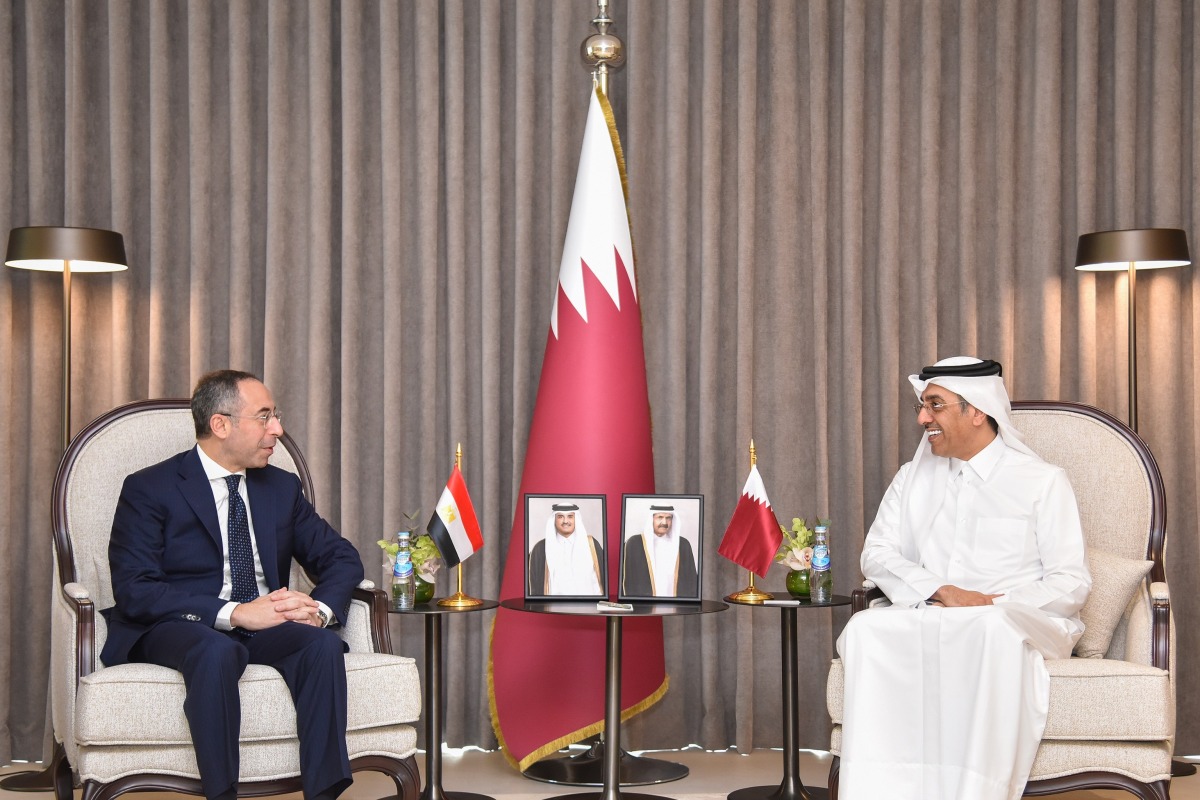 Minister of Labour meets Egyptian Ambassador