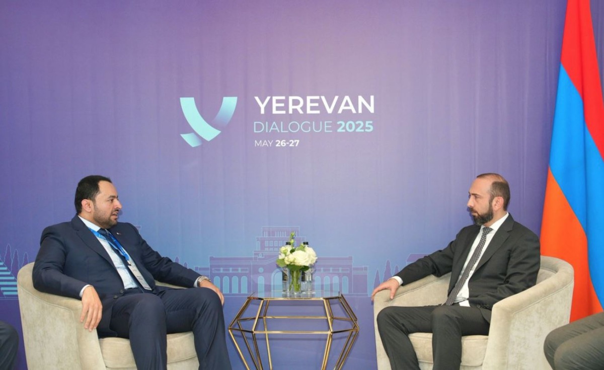 Minister of State at Ministry of Foreign Affairs meets Armenian Foreign Minister