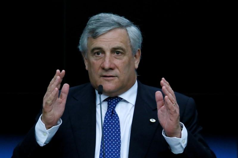 File photo of Italian Foreign Minister Antonio Tajani.