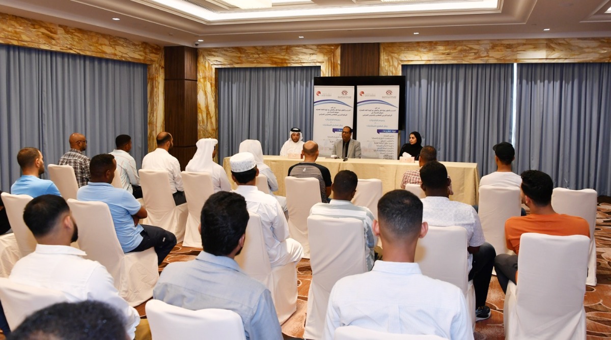 Participants attending the training programme for customs brokers and representatives.