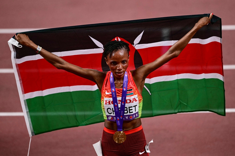 Kenya's Beatrice Chebet wins world 10,000m gold