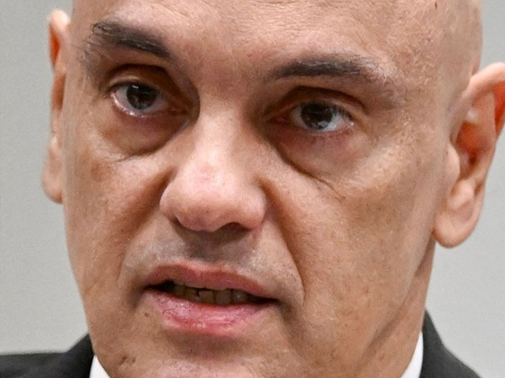 File photo of Alexandre de Moraes. AFP.