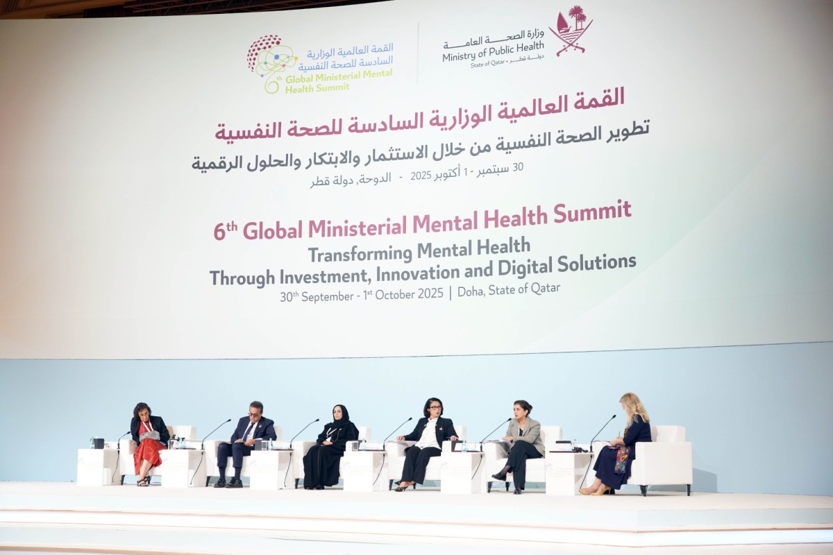 Sixth Global Ministerial Mental Health Summit sees important discussions and presentations