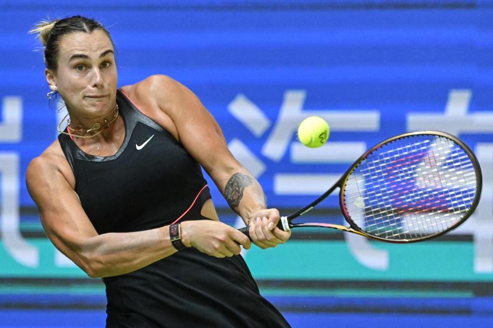 Relentless Sabalenka marches into Wuhan semi-finals