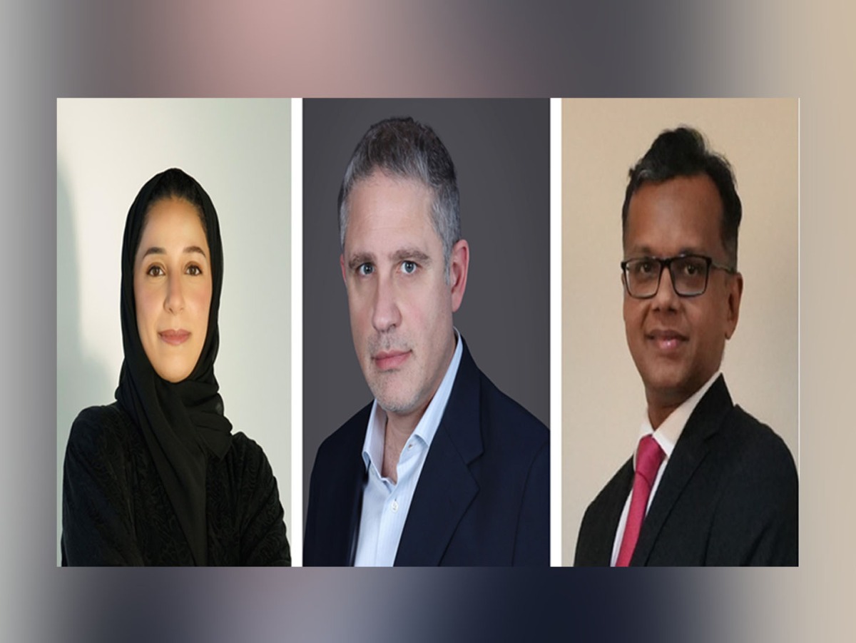 FROM LEFT: Aseel Al-Obaidan, Majed Roz and Jitin Varughese.