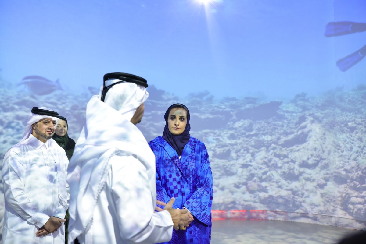 Sheikha Al Mayassa unveils Lehmesa: Return by Moonlight at National Museum of Qatar
