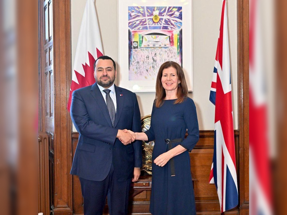 Minister of State at Ministry of Foreign Affairs meets UK officials