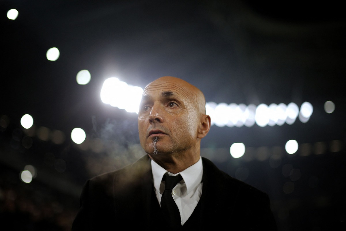 (FILES) Luciano Spalletti. December 17, 2016 at the Juventus Stadium, in Turin. (Photo by MARCO BERTORELLO / AFP)
