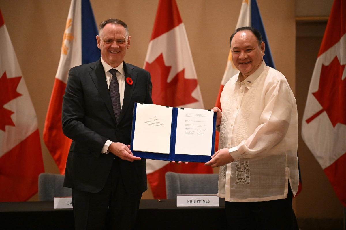 Philippines, Canada sign visiting troops deal