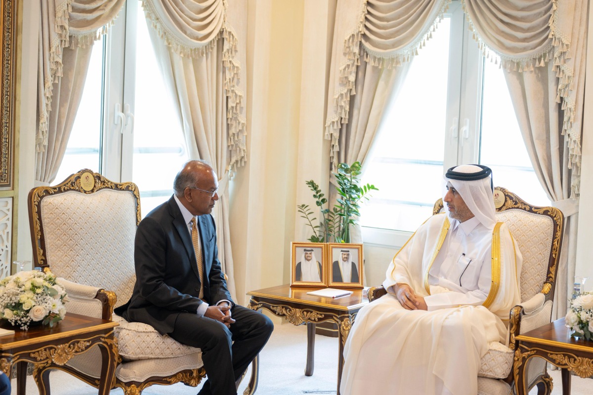 Minister of State for Interior Affairs meets Singapore Counterpart