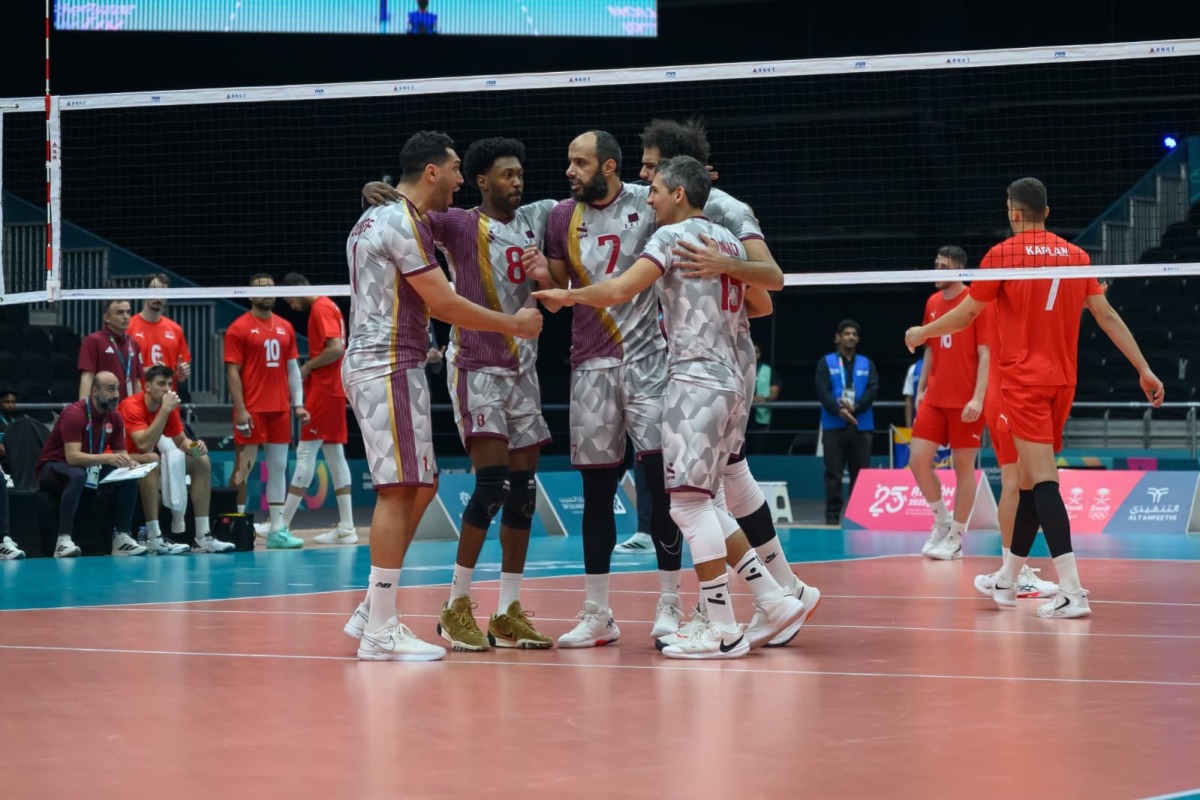 Qatar lose to Turkiye in volleyball opener at Islamic Solidarity Games