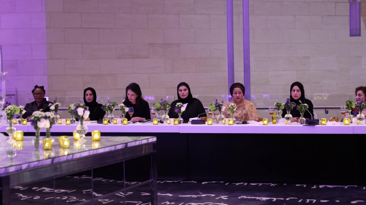 Qatar hosts high-level dinner on women's leadership and digital innovation for sustainable development