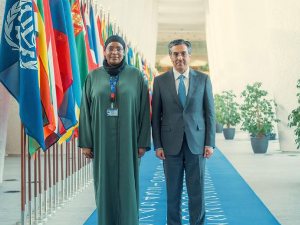 Minister of Labour meets Republic of Niger Minister of Public Service, Labour and Employment