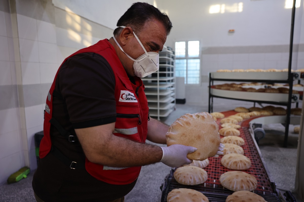 QRCS, IHH launch charity bakery in Jinderes to boost food security for vulnerable families