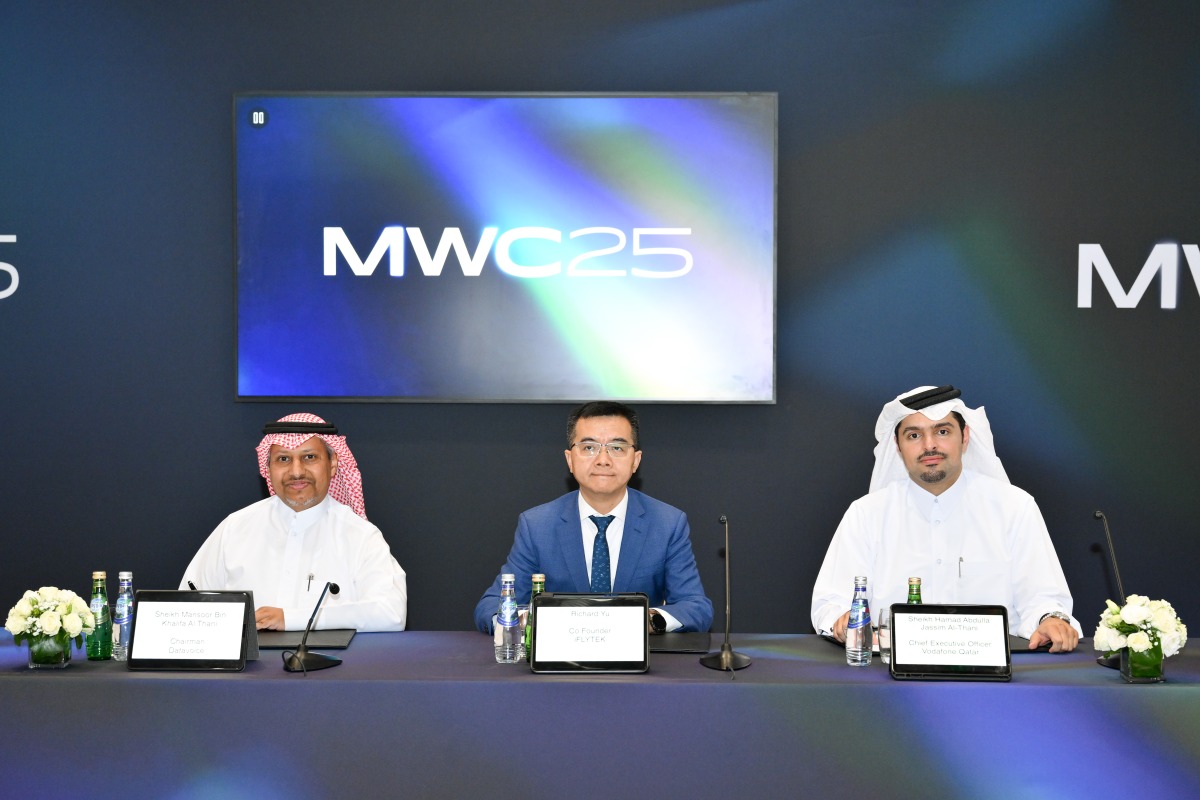 Vodafone Qatar signs MoU with iFLYTEK and DVTT