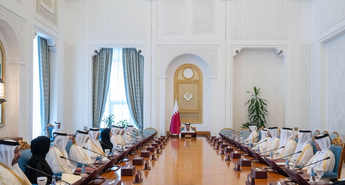 Cabinet holds weekly meeting, praises FIFA Arab Cup Qatar 2025 opening ceremony