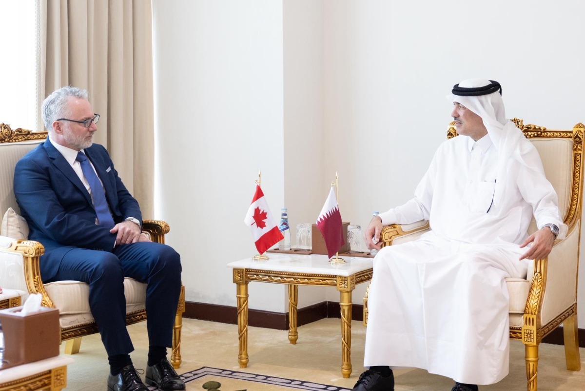 Minister of State for Foreign Trade meets Senior Advisor to PM of Canada on Foreign, Defence, and Security Policy