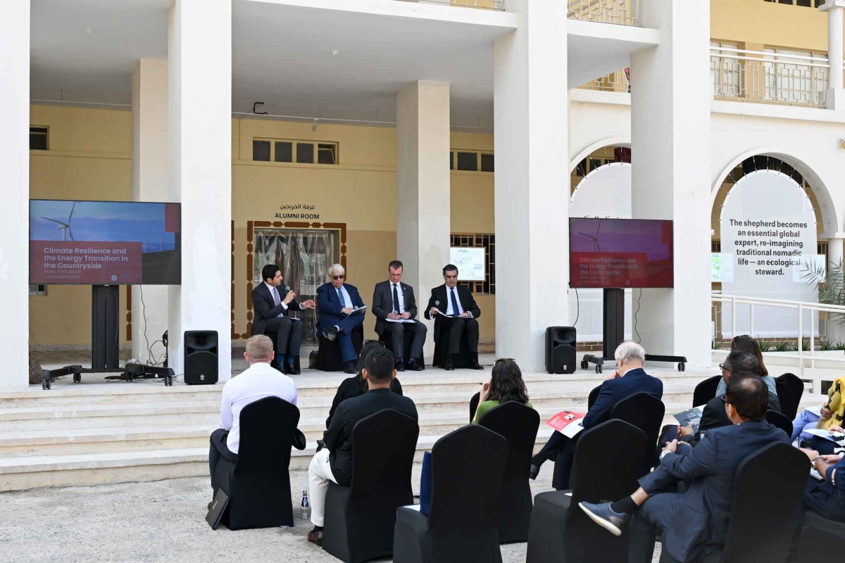 Al-Attiyah Foundation and Qatar Museums host dialogue on climate resilience, rural energy transition