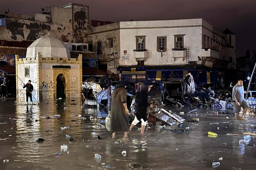 Flash floods kill 37 in Moroccan coastal town