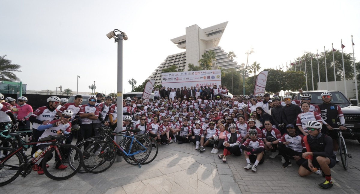 Ride for Education concludes successfully in Doha, supporting EAA international projects