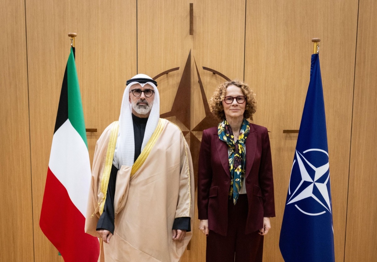 Kuwait, NATO discuss bilateral cooperation, regional and international issues