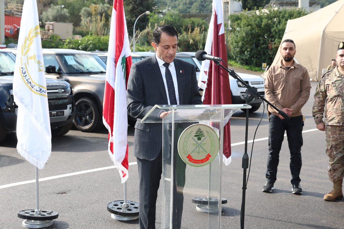 Lebanese Army receives first tranche of Qatari grant to support military institution