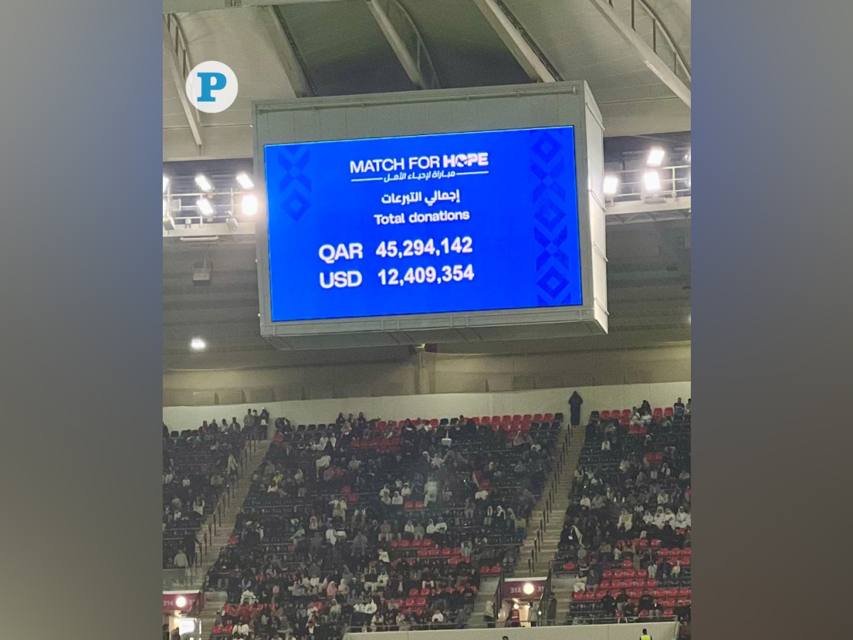 Video: Star-studded Match for Hope raises over QR45Mn donations for education
