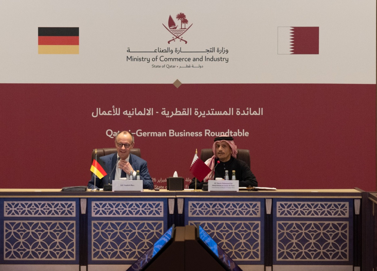 Prime Minister, German Chancellor co-chair business roundtable meeting