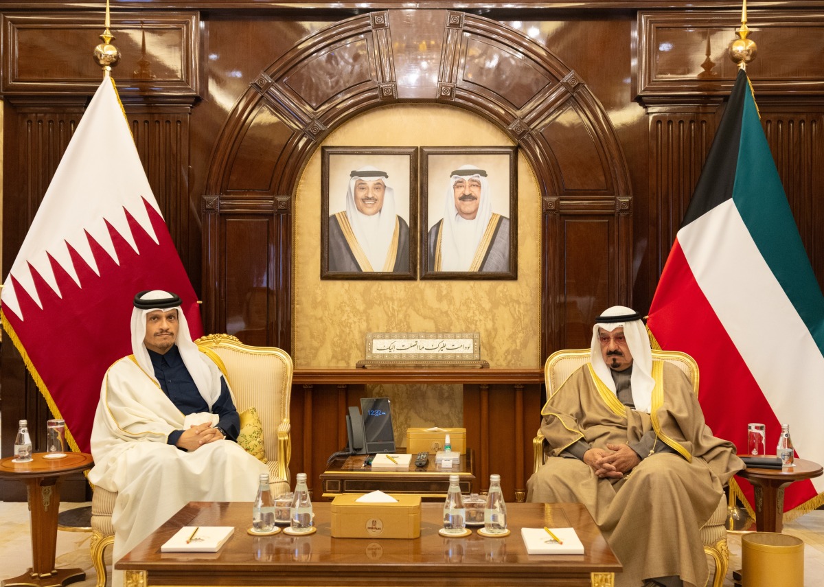 Kuwaiti PM meets with Prime Minister and Minister of Foreign Affairs
