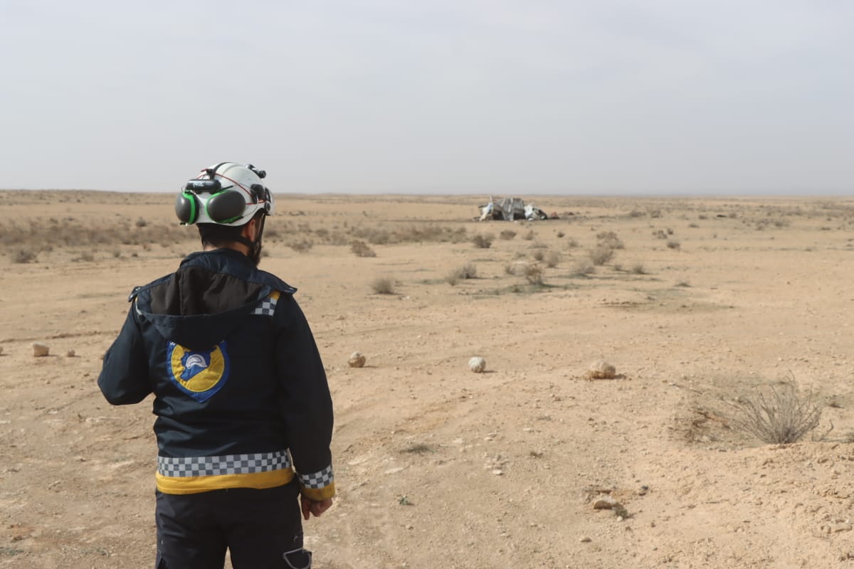 Blast in eastern Syria's desert kills three, injures eight