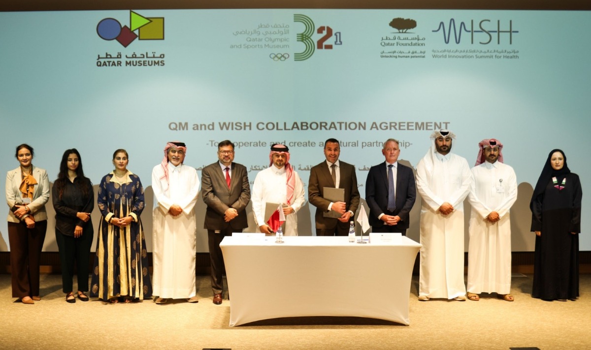 3-2-1 Qatar Olympic and Sports Museum, WISH sign cooperation agreement