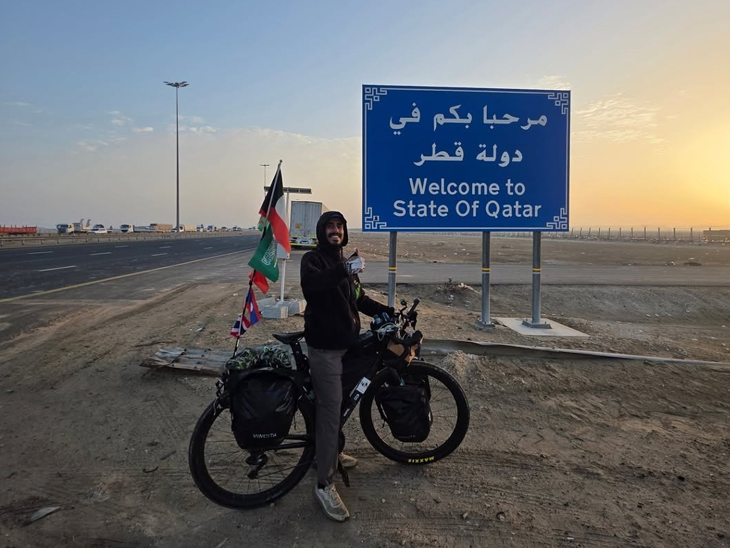 From Thailand to Qatar: Mrabbosi talks transcontinental bicycle adventure
