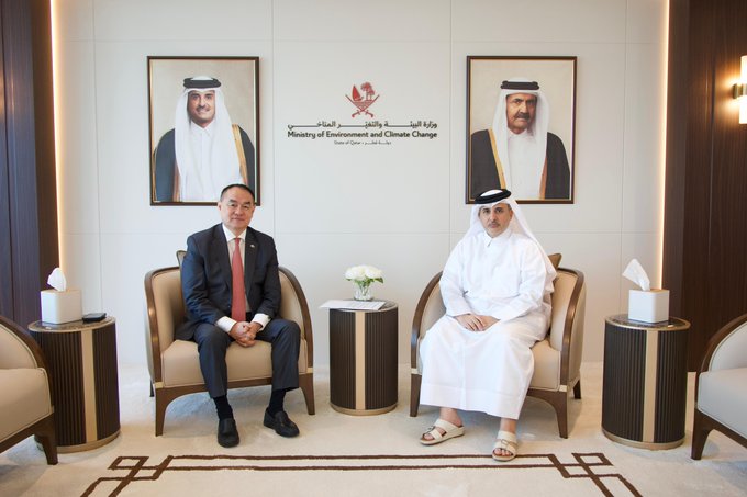 Minister of Environment, Climate Change meets Ambassador of Mongolia