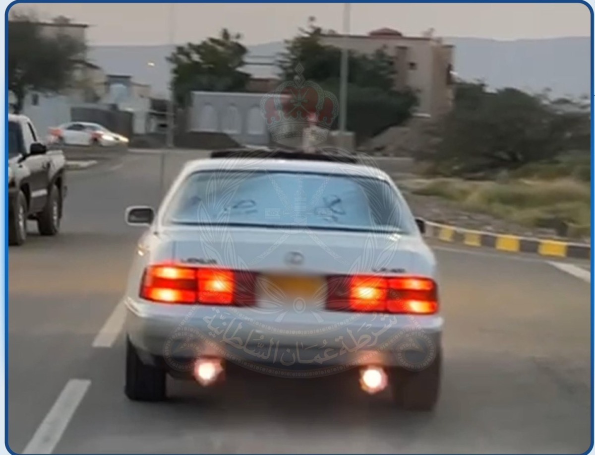 Oman Police detains citizen over illegal vehicle modifications