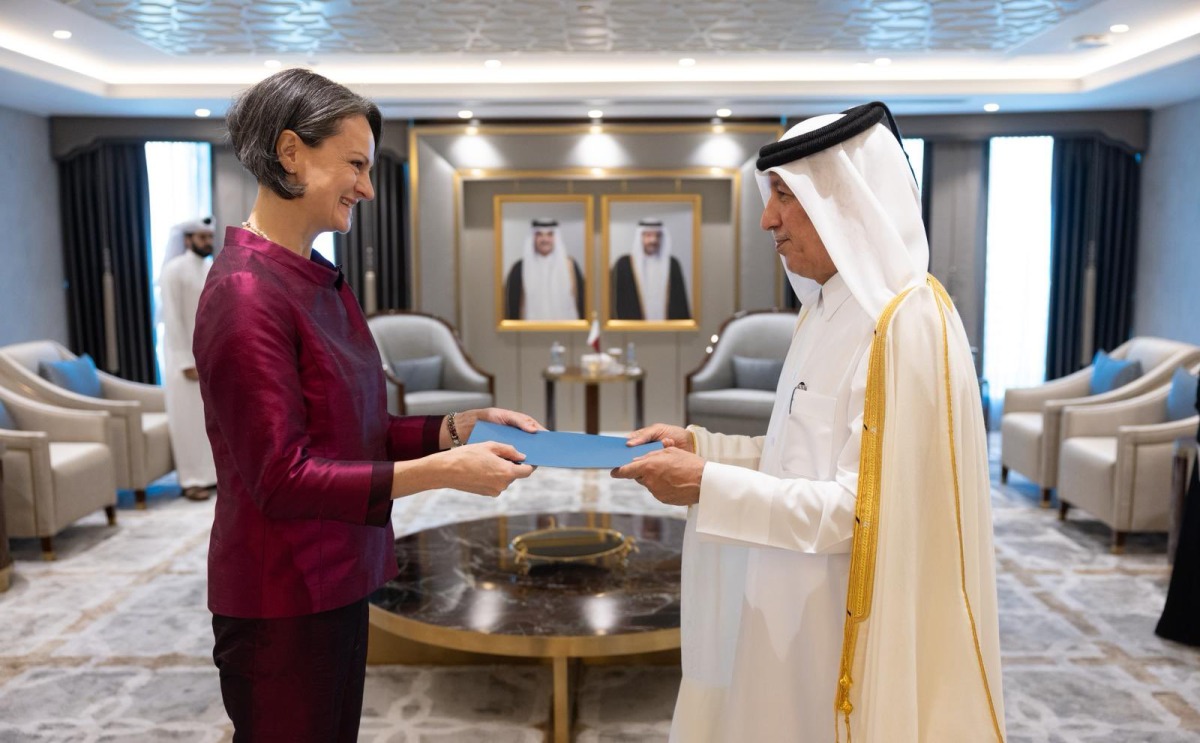 Minister of State for Foreign Affairs receives copy of credentials of Czech Ambassador